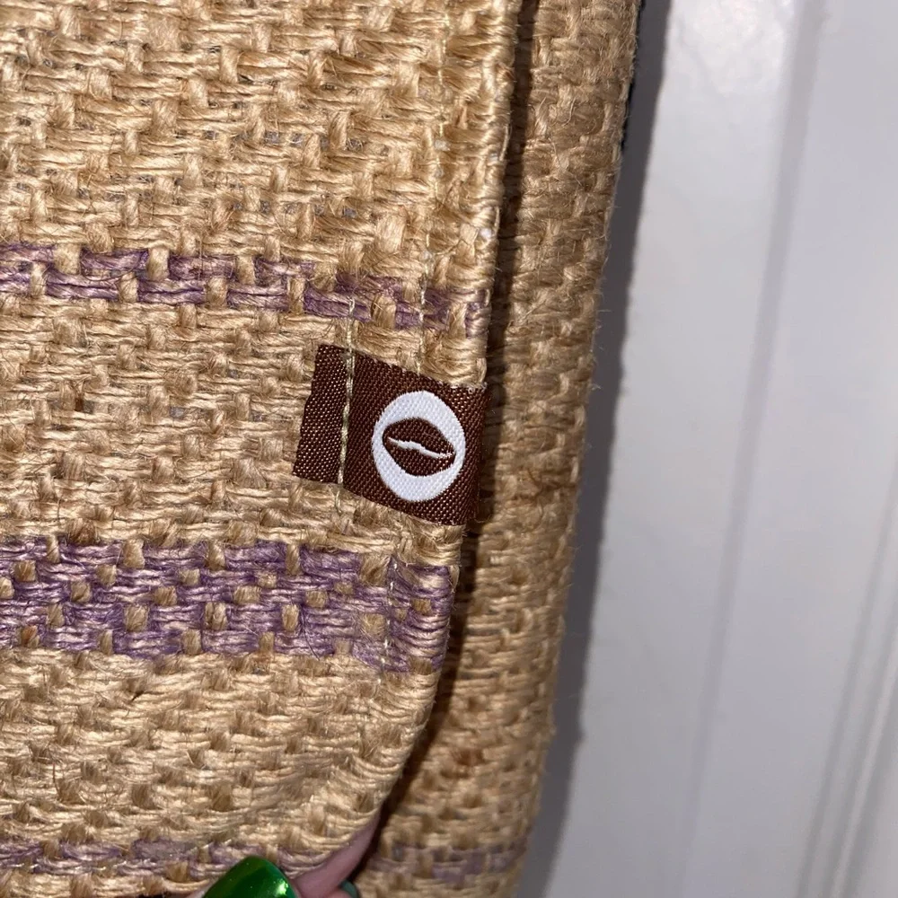 Repurposed‎ Burlap Sack Women's Satchel